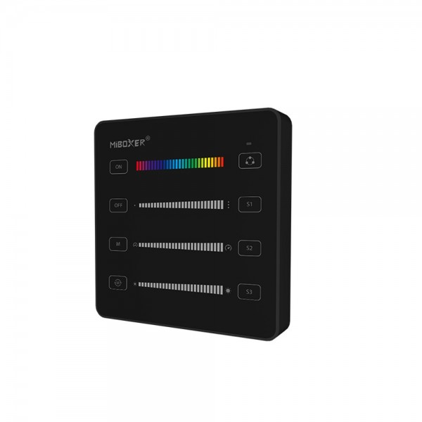 Synergy 21 Pixel LED SPI Smart Panel Fernbedienung RGB-WW (RGB/RGB-W/RGB-CCT) schwarz *Milight/Mibox