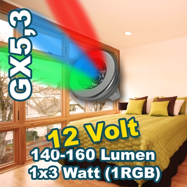 Synergy 21 LED Retrofit GX5, 3(MR16) RGB