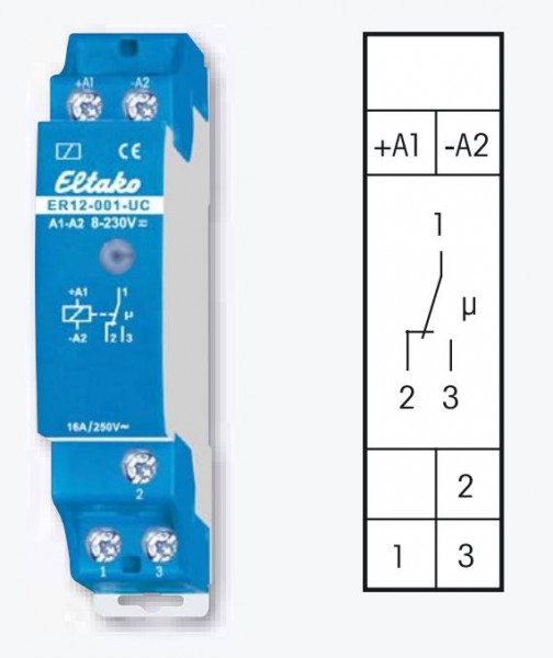 Eltako Schalt und Steuerrelais ER12-001-UC