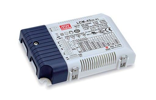 MEANWELL Netzteil - CC Driver 350~1050mA ~42W 0-10V dimm