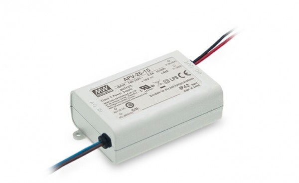 MEANWELL Netzteil - 24V 25W IP67