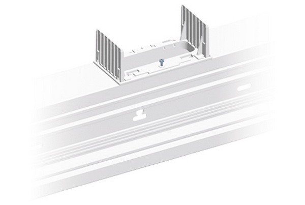 TEM Serie Modul Brüstungskanal T-BEND MA130x65 PW